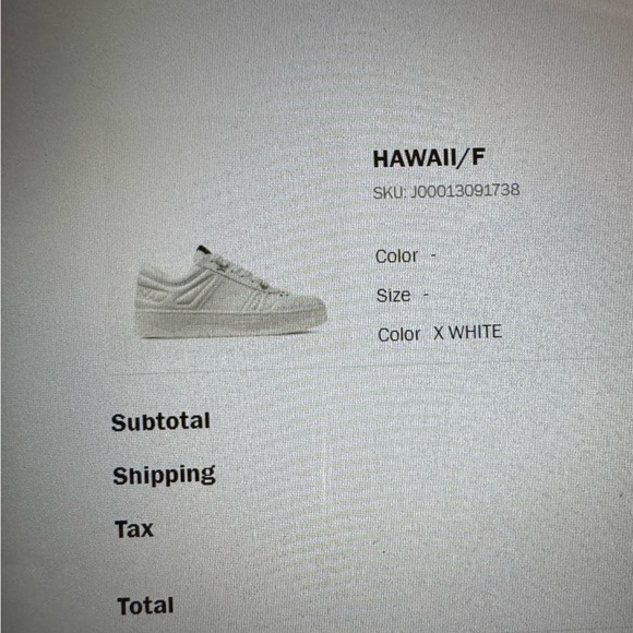 Jimmy Choo New all white Sneakers size 8us (38EU) - Picture 12 of 14